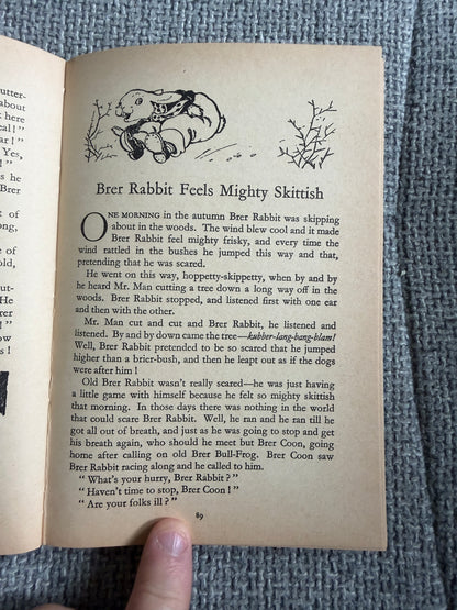 1963 Brer Rabbit Again Enid Blyton with Grace Lodge Illustrations - Dean & Son Ltd