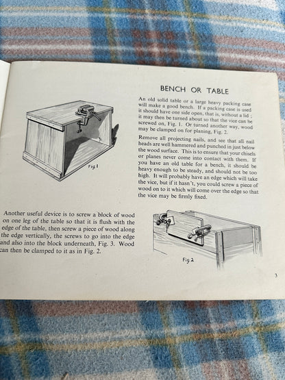 1946 Woodworking For Beginners(No 57)Puffin Picture Book - John Dumayne