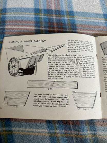 1946 Woodworking For Beginners(No 57)Puffin Picture Book - John Dumayne