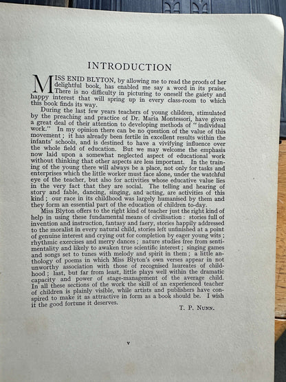 1926 The Teacher’s Treasury - Enid Blyton (Prof T. Percy Nunn intro) early edition, complete 3-volume set, original Newnes binding - Honeyburn Books (UK)