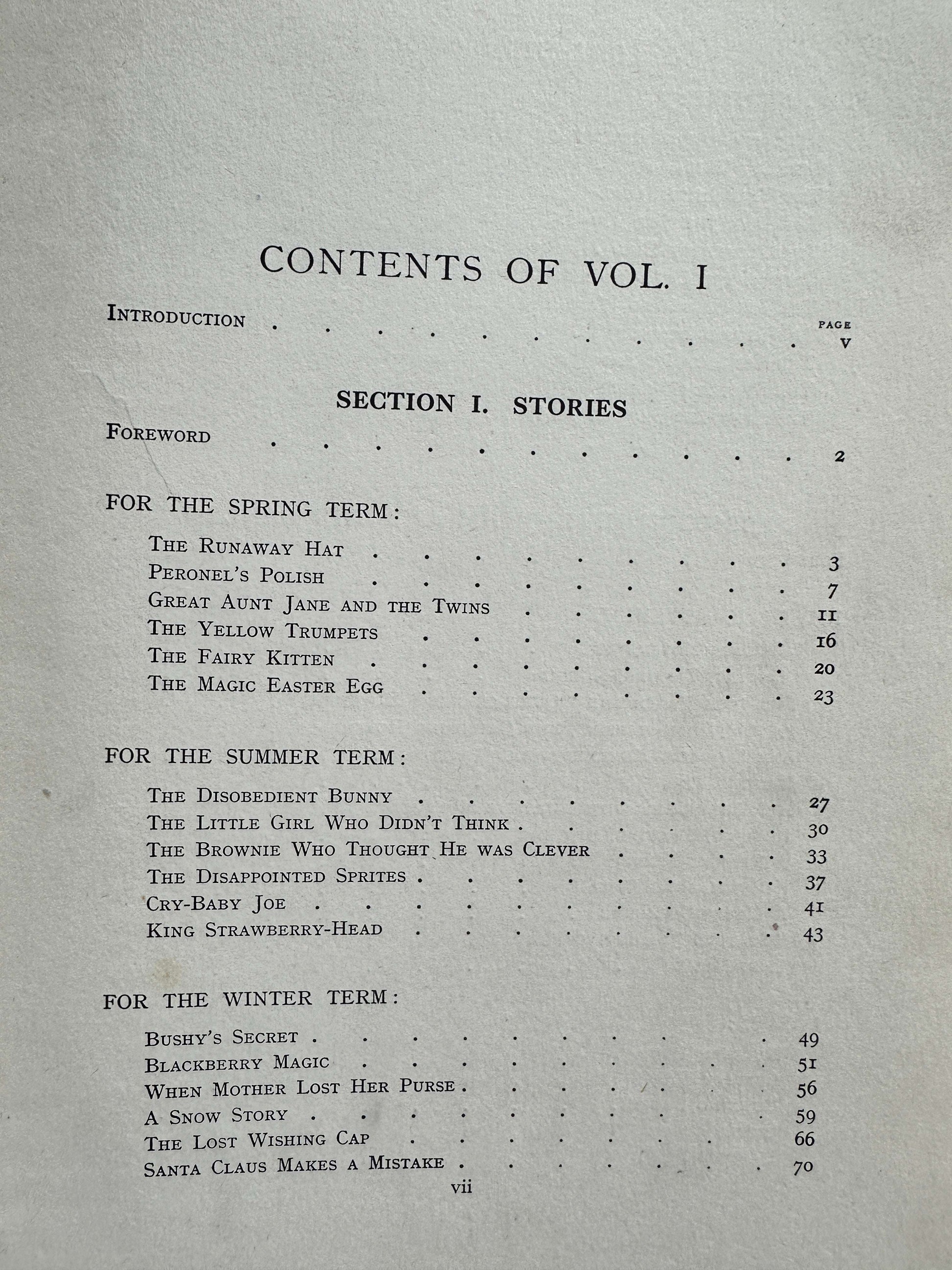 1926 The Teacher’s Treasury - Enid Blyton (Prof T. Percy Nunn intro) early edition, complete 3-volume set, original Newnes binding - Honeyburn Books (UK)