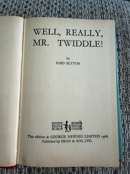 1968 Mr. Twiddle Enid Blyton - Dean & Son Ltd Edition
