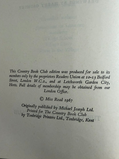 1968 The Howard’s Of Caxley- Miss Read (Harry Grimley illust) The Country Book Club
