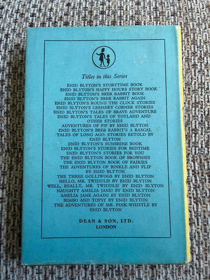 1969 Amelia Jane Again Book by Enid Blyton with Rene Cloke Illustrations - Dean & Son Ltd