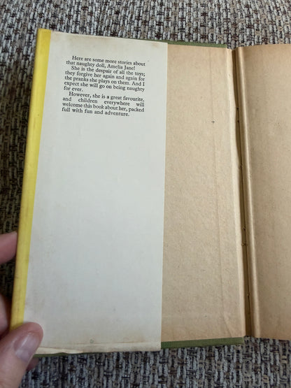 1969 Amelia Jane Again Book by Enid Blyton with Rene Cloke Illustrations - Dean & Son Ltd