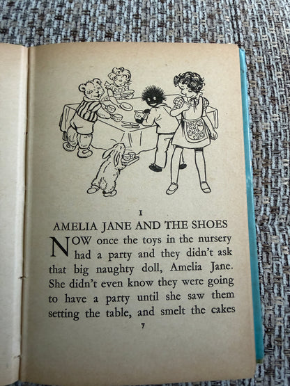 1969 Amelia Jane Again Book by Enid Blyton with Rene Cloke Illustrations - Dean & Son Ltd