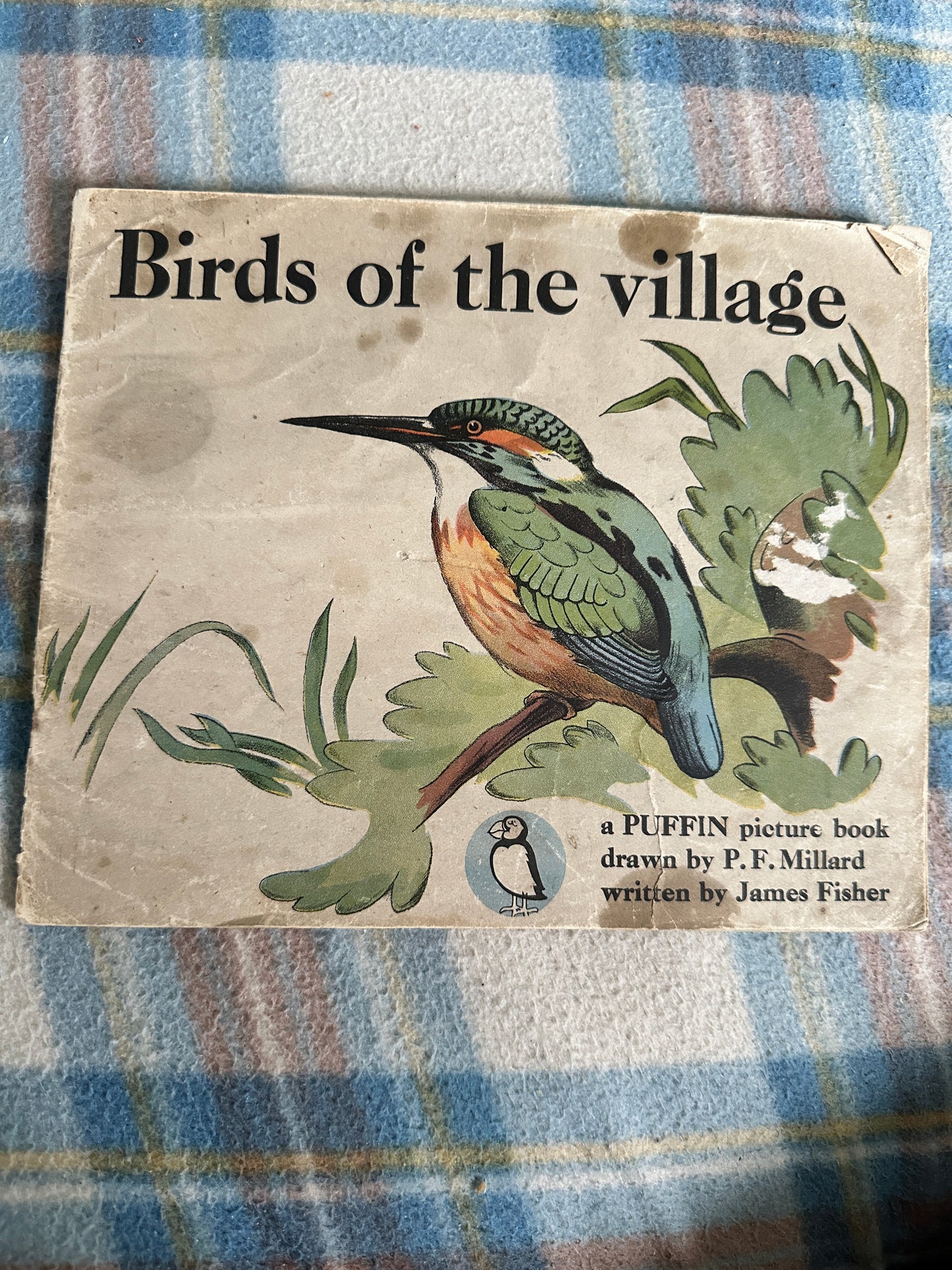 1944 Birds Of The Village (Puffin Picture Book No20) James Fisher(Illustrated by P.F. Millard