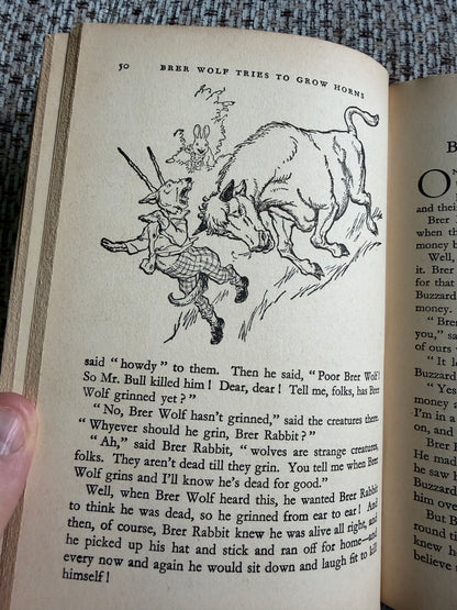 1963 The Brer Rabbit Book Enid Blyton Illustrated by Grace Lodge Dean & Son Ltd