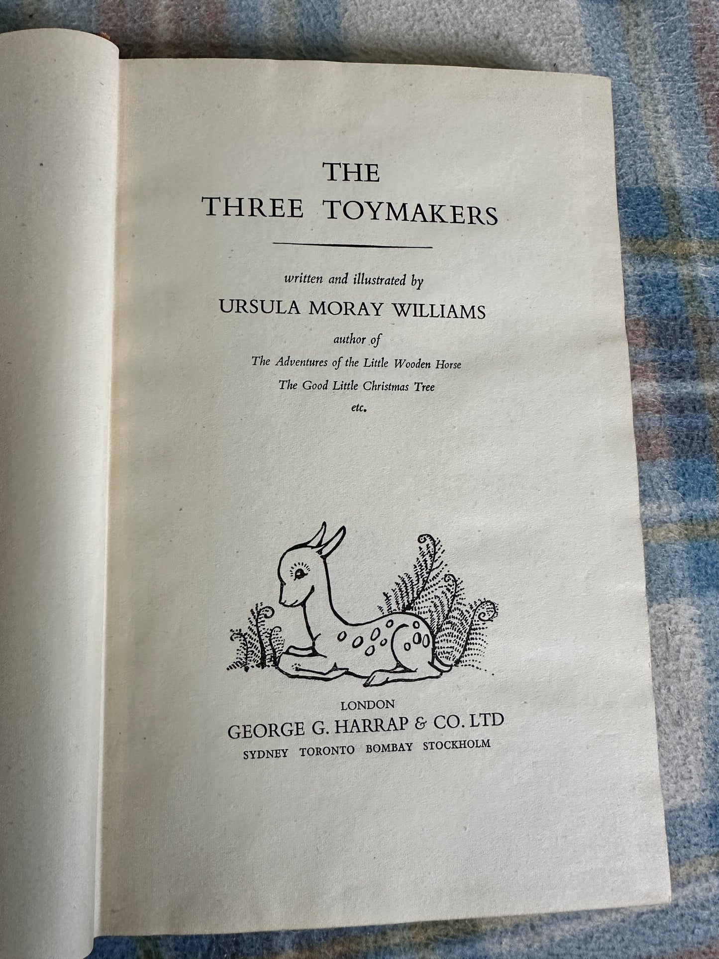 1945*1st* The Three Toymakers - Ursula Moray Williams(George G. Harrap & Co Ltd