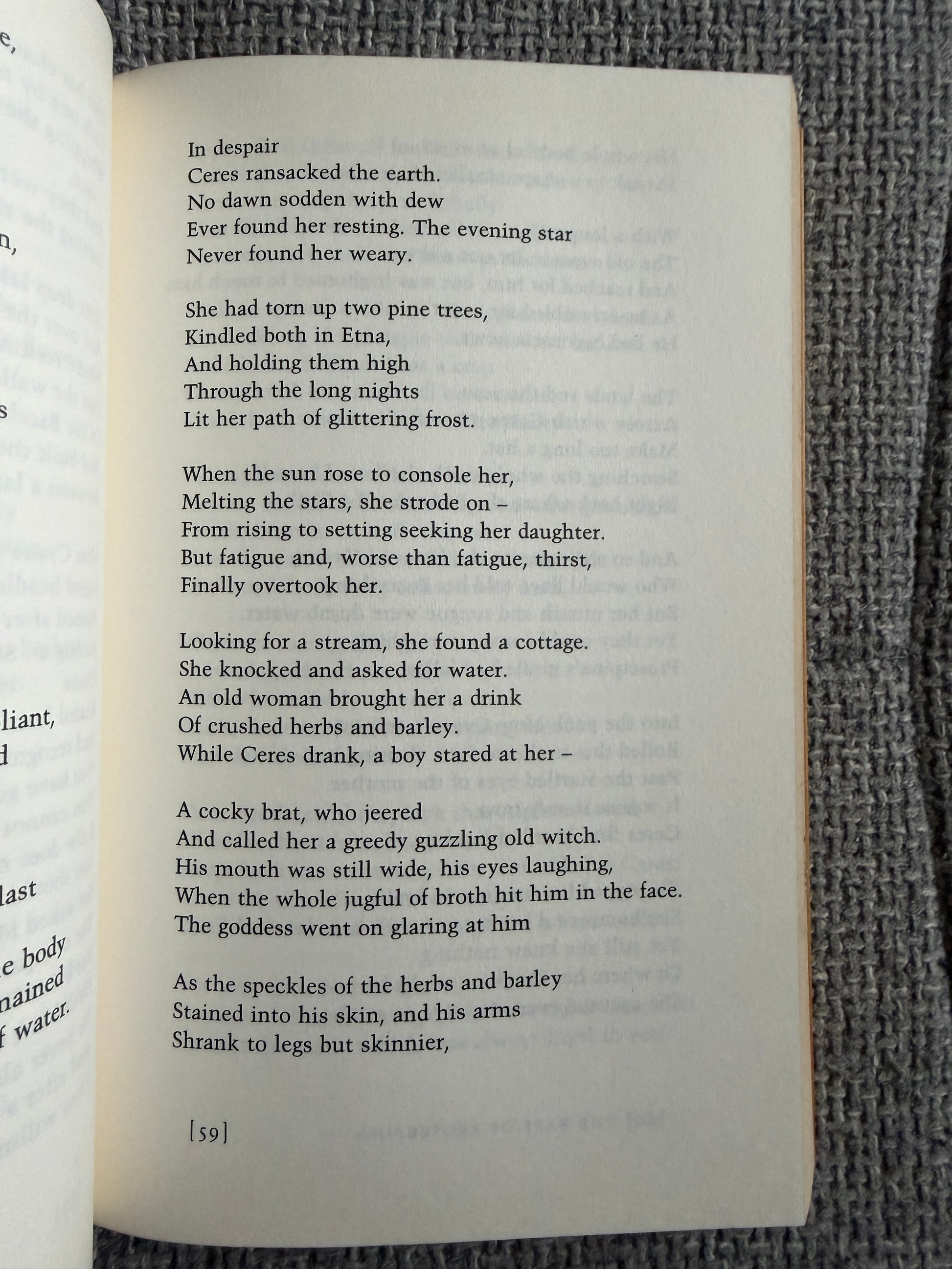 1997 Tales From Ovid Ted Hughes Faber & Faber - Honeyburn Books (UK)