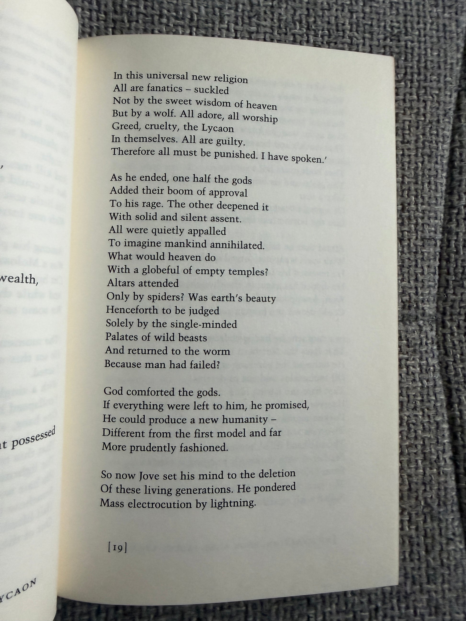 1997 Tales From Ovid Ted Hughes Faber & Faber - Honeyburn Books (UK)