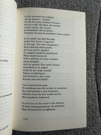 1997 Tales From Ovid Ted Hughes Faber & Faber - Honeyburn Books (UK)