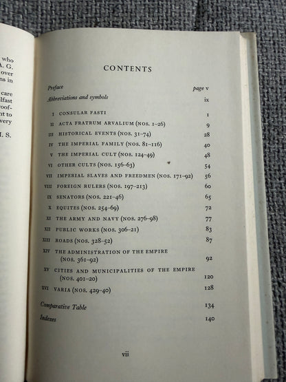 1967 Documents Gaius Claudius Nero - E. Mary Smallwood (Cambridge University Press) - Honeyburn Books (UK)