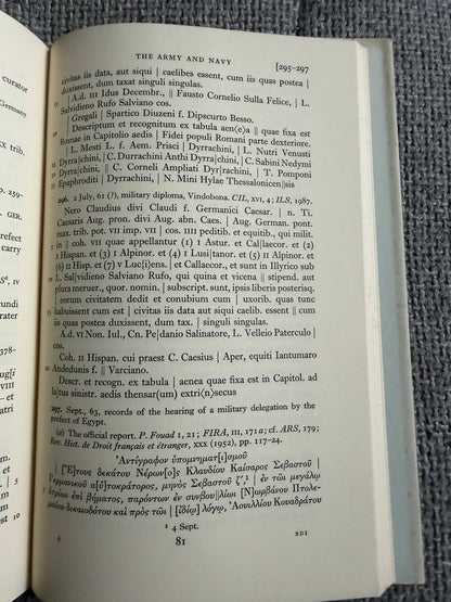 1967 Documents Gaius Claudius Nero - E. Mary Smallwood (Cambridge University Press) - Honeyburn Books (UK)