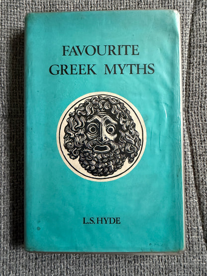1973 Favourite Greek Myths Book by Lilian Stoughton Hyde (Harrap) - Ex-Library Edition - Honeyburn Books (UK)