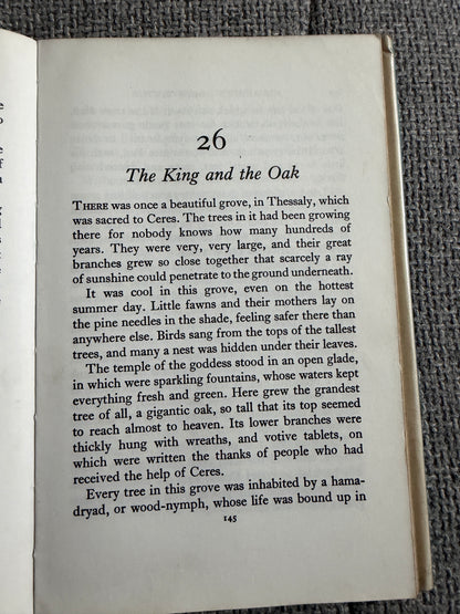 1973 Favourite Greek Myths Book by Lilian Stoughton Hyde (Harrap) - Ex-Library Edition - Honeyburn Books (UK)