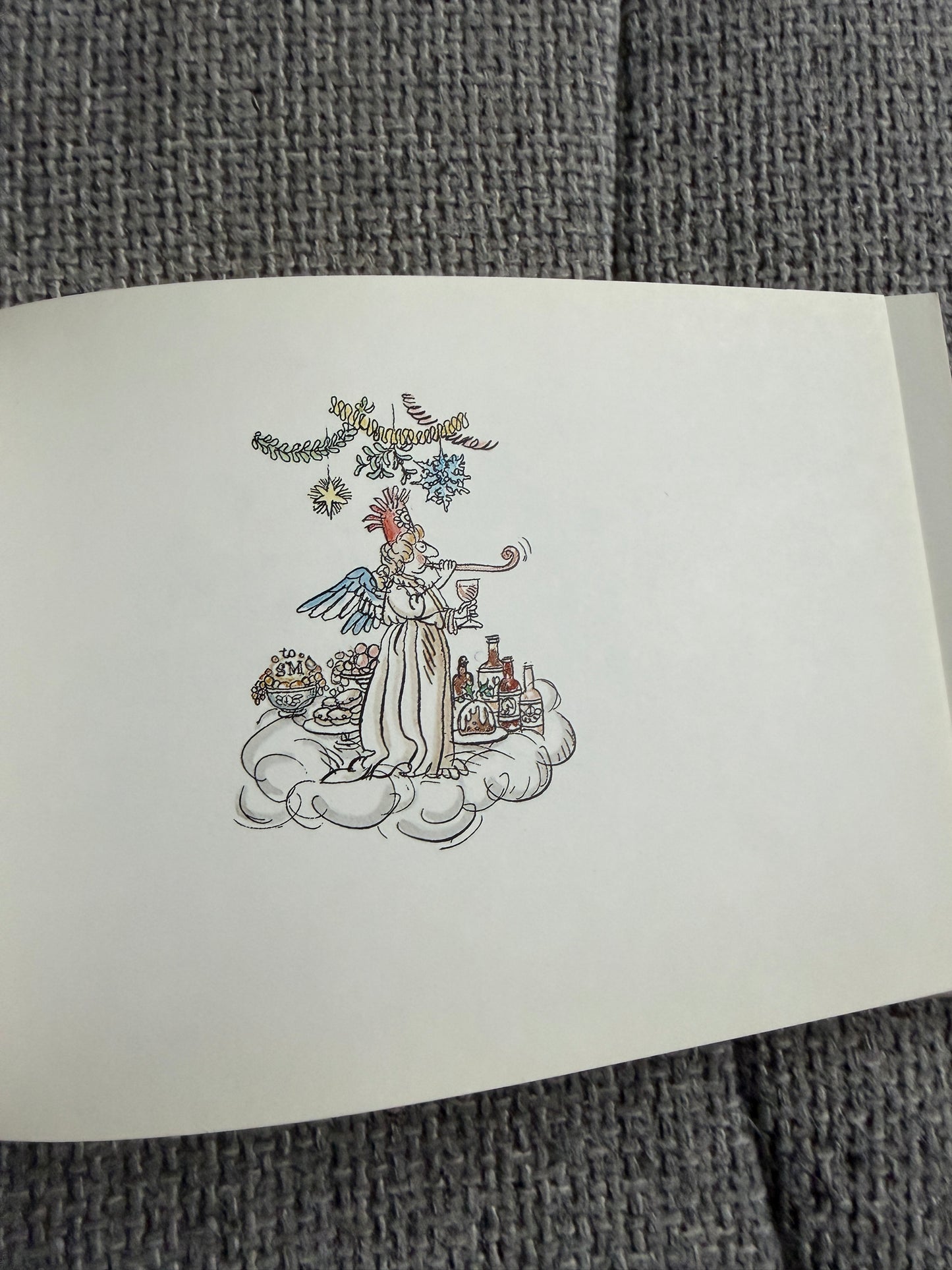 1983 1st Don’t Look Now But It’s Christmas Again! - Christmas Again Fritz Wegner Book (Patrick Hardy Books) - Honeyburn Books (UK)
