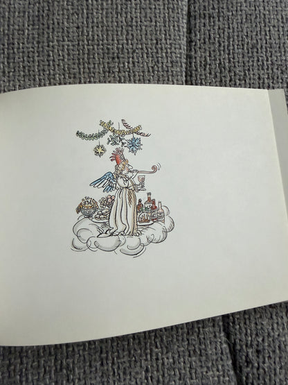 1983 1st Don’t Look Now But It’s Christmas Again! - Christmas Again Fritz Wegner Book (Patrick Hardy Books) - Honeyburn Books (UK)