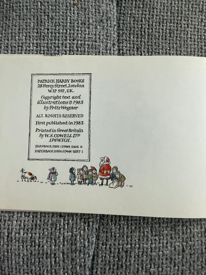 1983 1st Don’t Look Now But It’s Christmas Again! - Christmas Again Fritz Wegner Book (Patrick Hardy Books) - Honeyburn Books (UK)