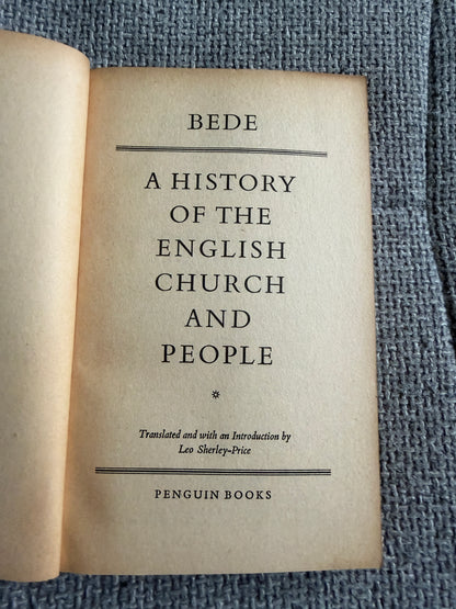 Bede A History the English Church - Honeyburn Books (UK)