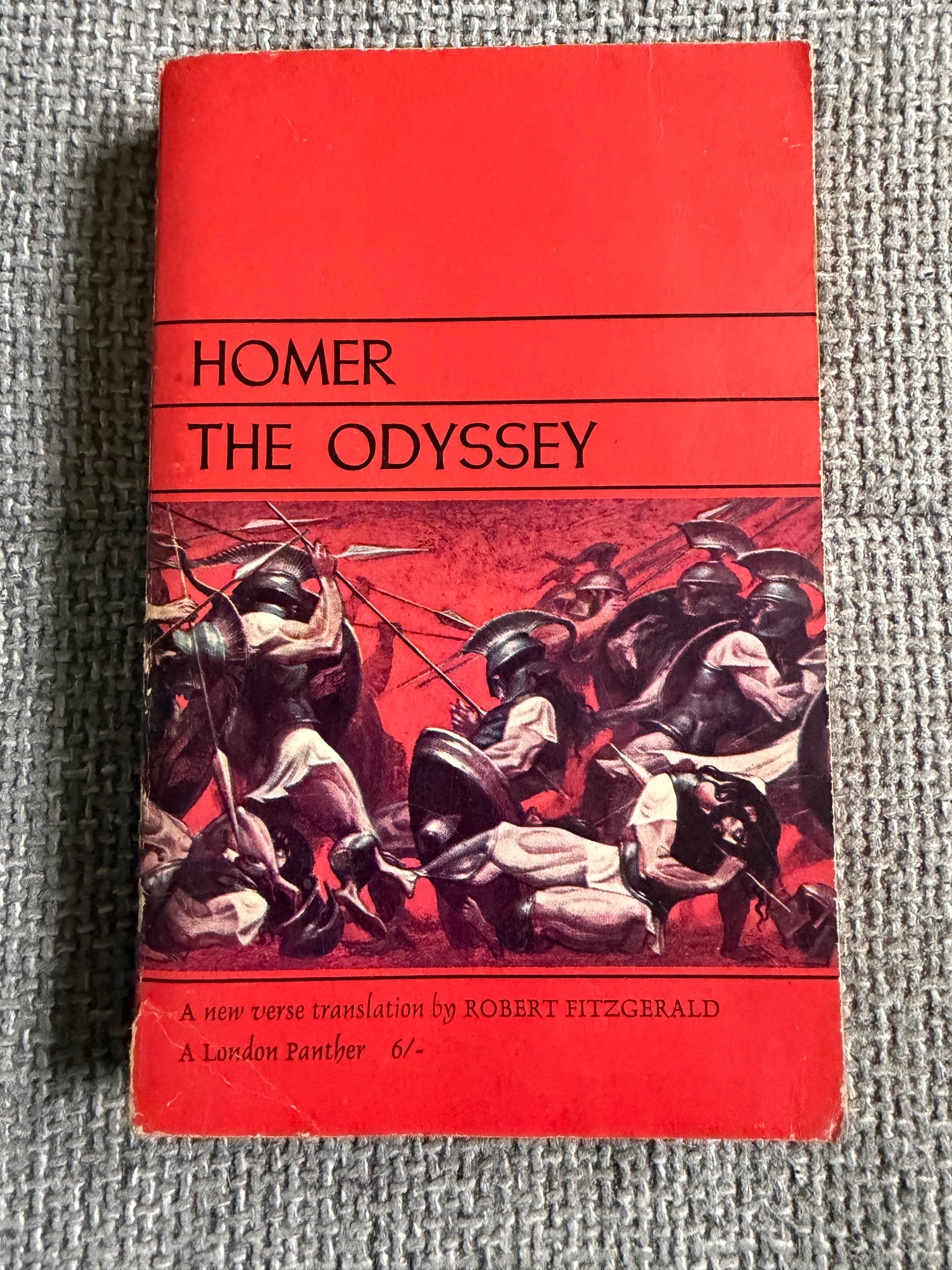 1965 Homer The Odyssey Fitzgerald London Panther Edition - Honeyburn Books (UK)