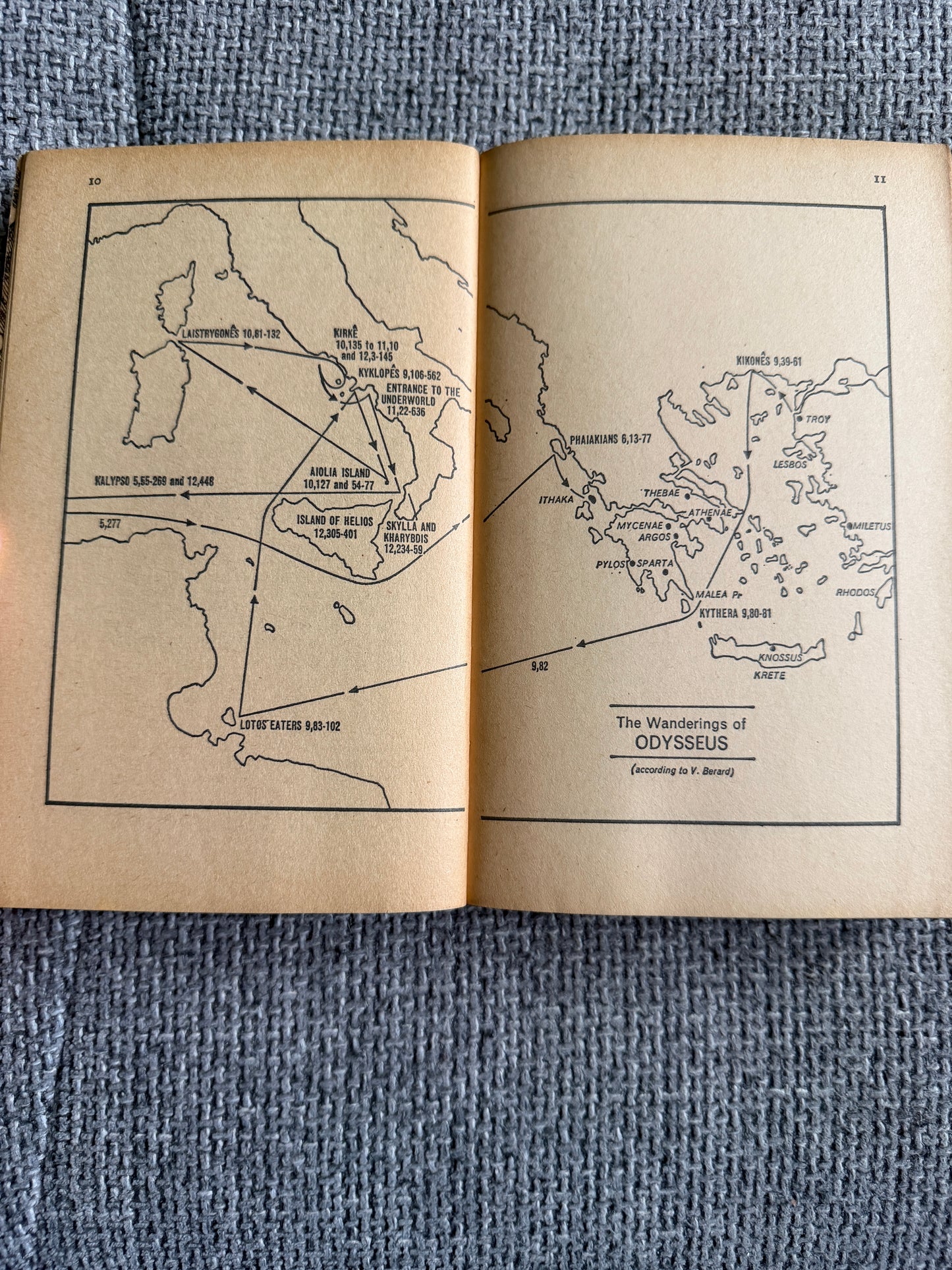 1965 Homer The Odyssey Fitzgerald London Panther Edition - Honeyburn Books (UK)