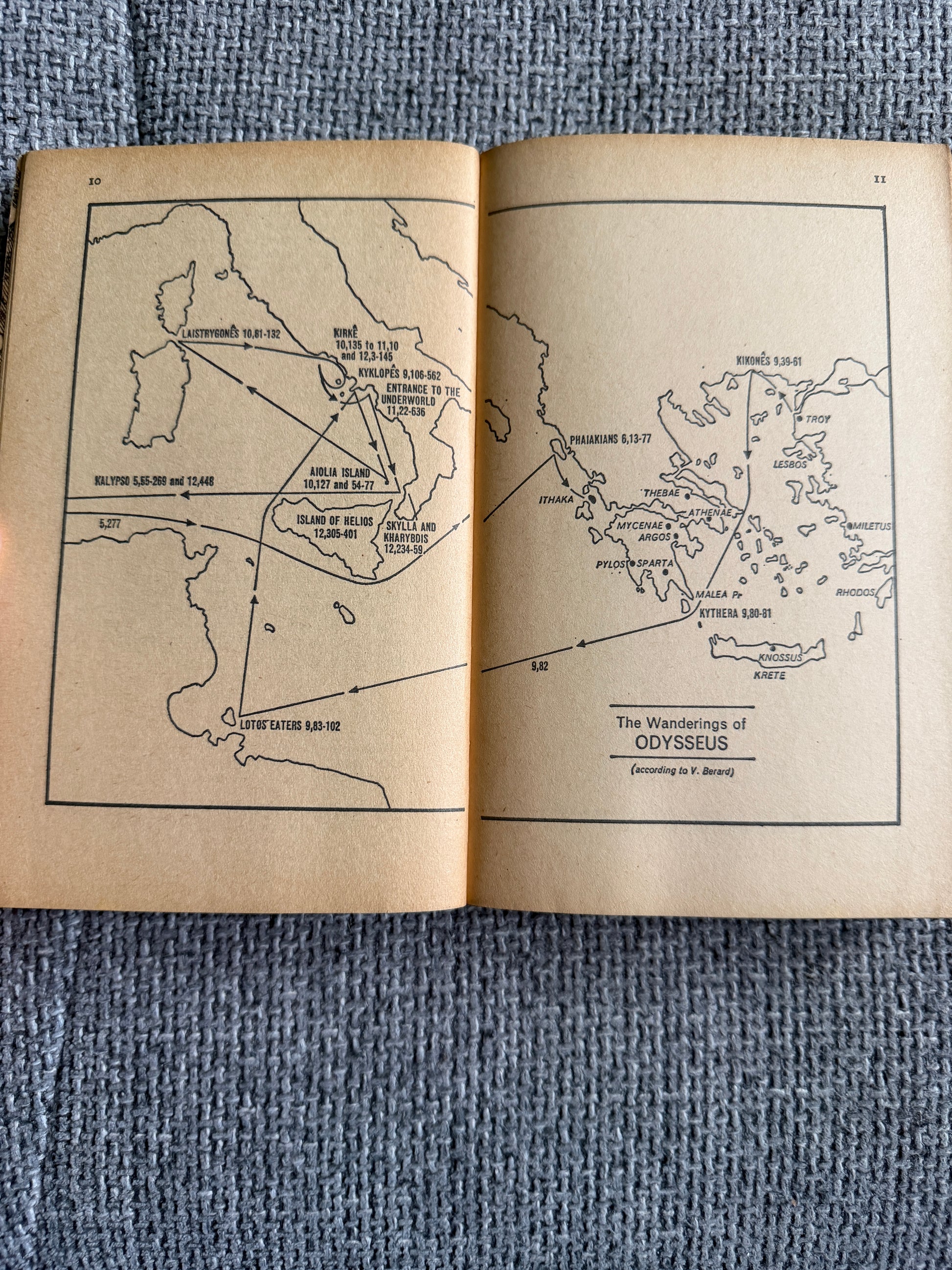 1965 Homer The Odyssey Fitzgerald London Panther Edition - Honeyburn Books (UK)