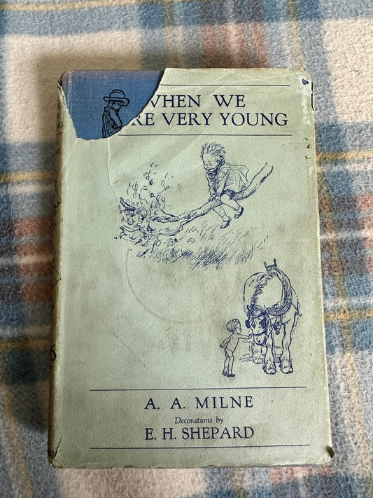 1934 When We Were Very Young - A. A. Milne(Illust Ernest Shepard) Methuen & Co Ltd