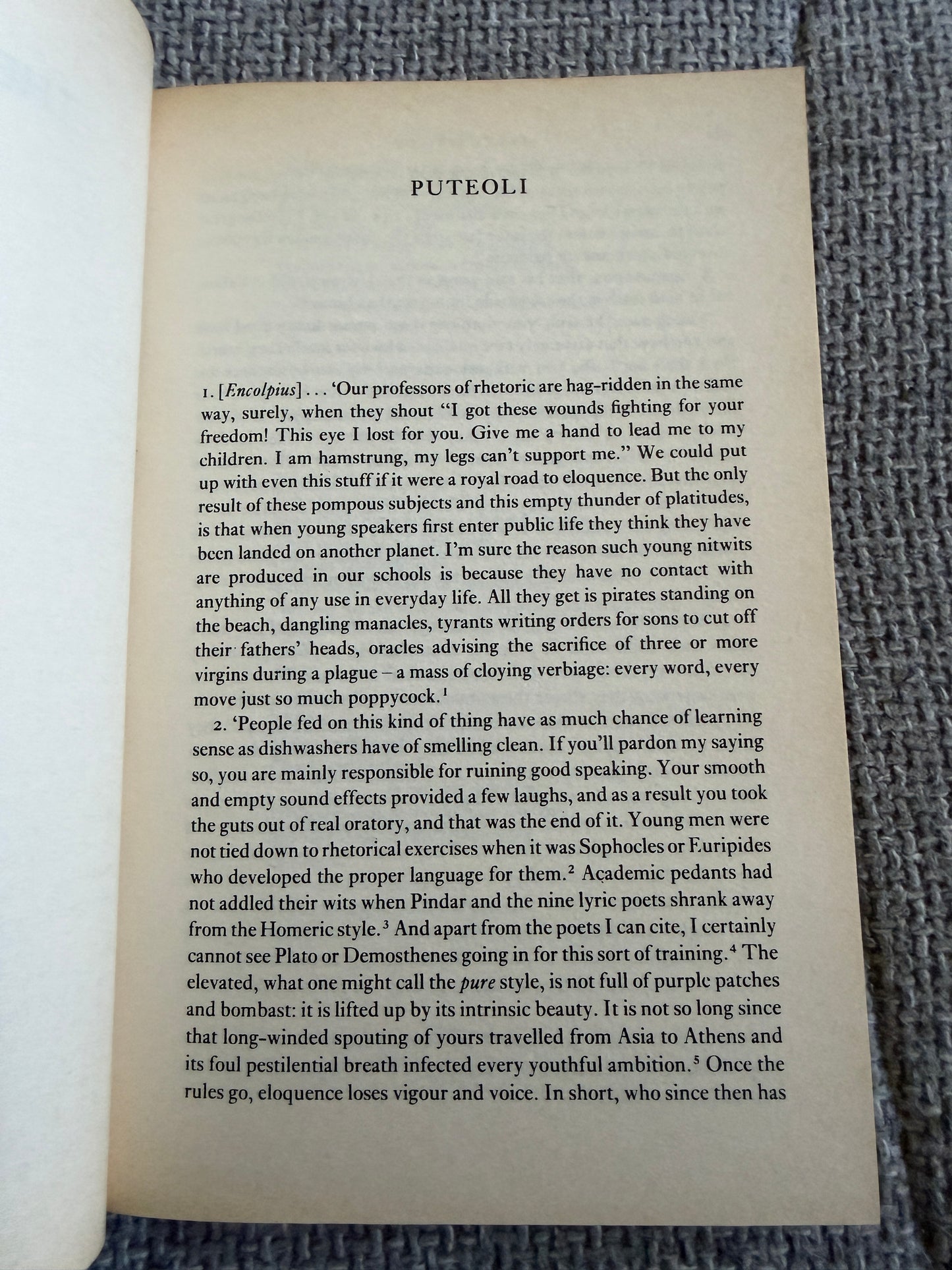 The Satyricon Penguin Classics - 1986 Edition Translated by J. P. Sullivan, Includes Seneca & The Apocolocyntosis - Honeyburn Books (UK)