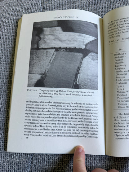 1986 Rome's North West Frontier: The Antonine Wall by William Hanson & Gordon Maxwell - Edinburgh University Press - Honeyburn Books (UK)