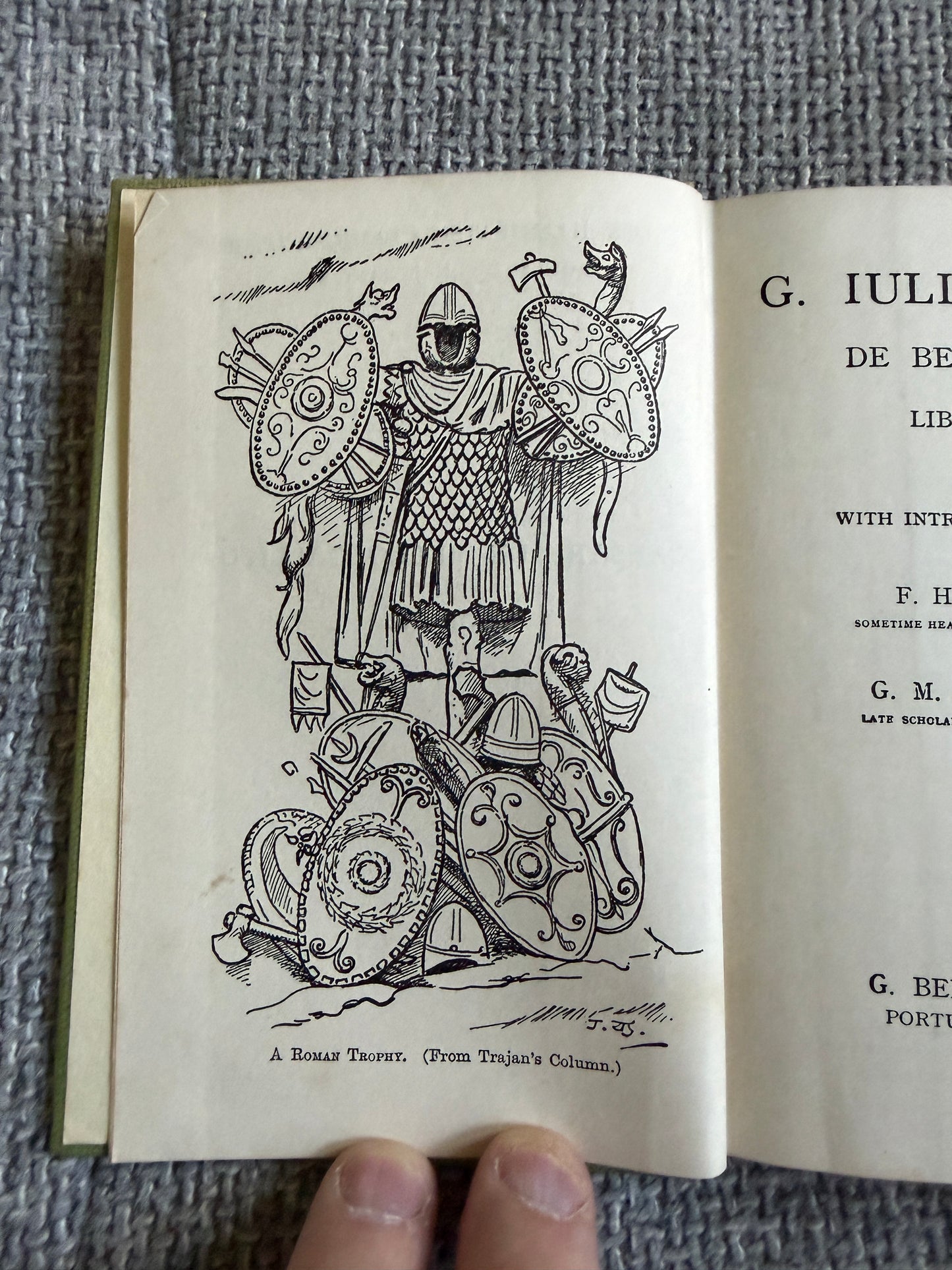1961 Caesar Gallic War Book III (Bells Illustrated Classics) F. H. Colson & G. M. Gwyther (G. Bell & Son Ltd) - Honeyburn Books (UK)