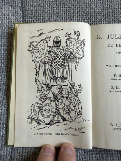 1961 Caesar Gallic War Book III (Bells Illustrated Classics) F. H. Colson & G. M. Gwyther (G. Bell & Son Ltd) - Honeyburn Books (UK)