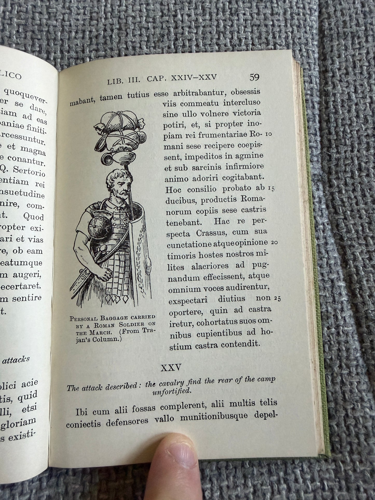 1961 Caesar Gallic War Book III (Bells Illustrated Classics) F. H. Colson & G. M. Gwyther (G. Bell & Son Ltd) - Honeyburn Books (UK)