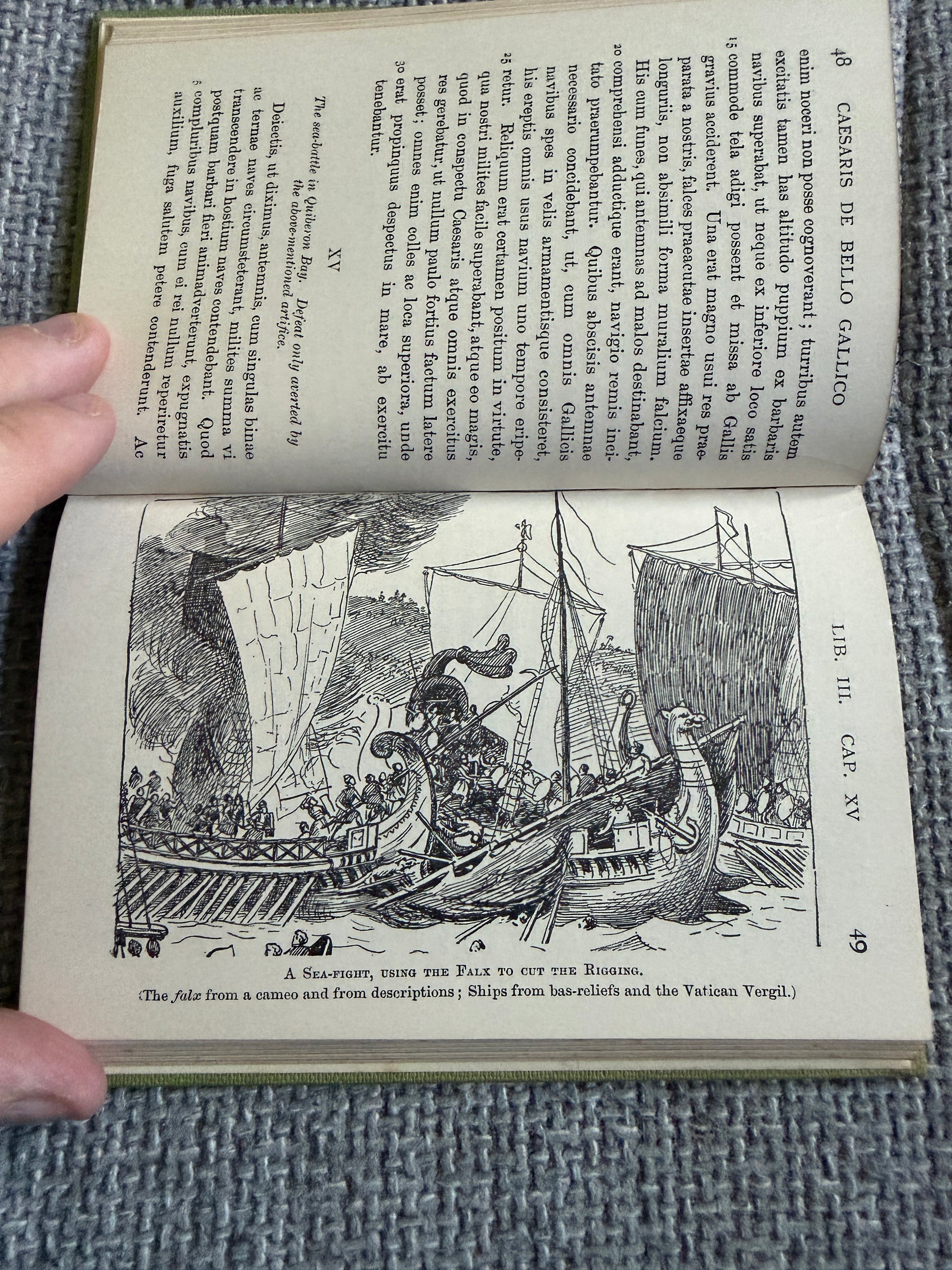 1961 Caesar Gallic War Book III (Bells Illustrated Classics) F. H. Colson & G. M. Gwyther (G. Bell & Son Ltd) - Honeyburn Books (UK)