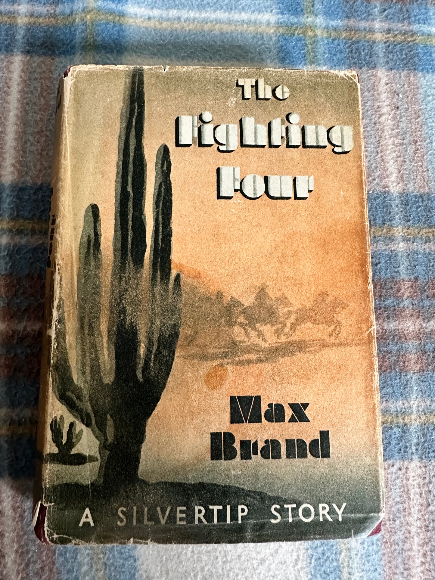1948*1st* The Fighting Four(A Silvertip Story) Max Brand (Hodder & Stoughton)