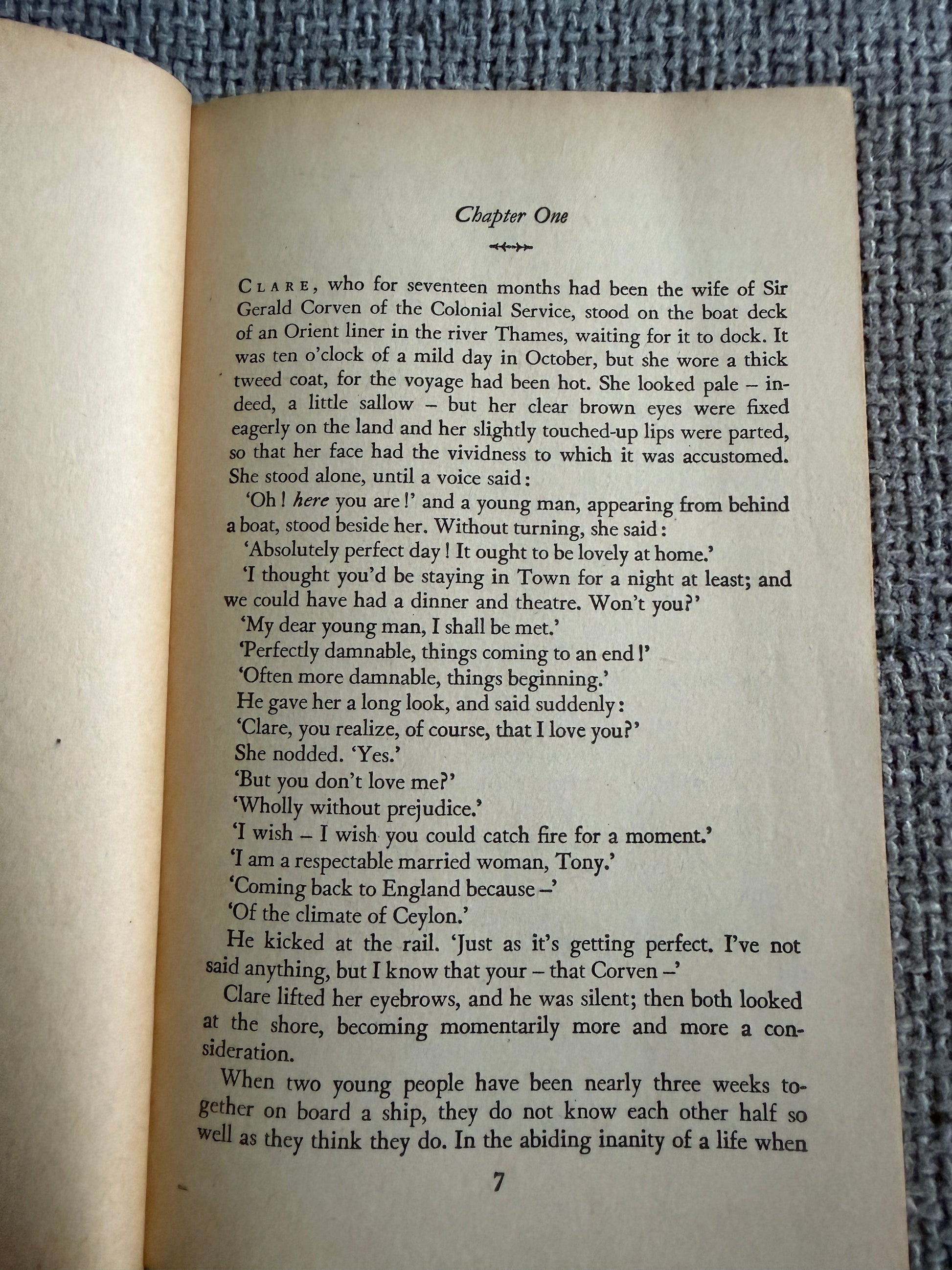1968 Over The River John Galsworthy - Penguin Books Edition - Honeyburn Books (UK)