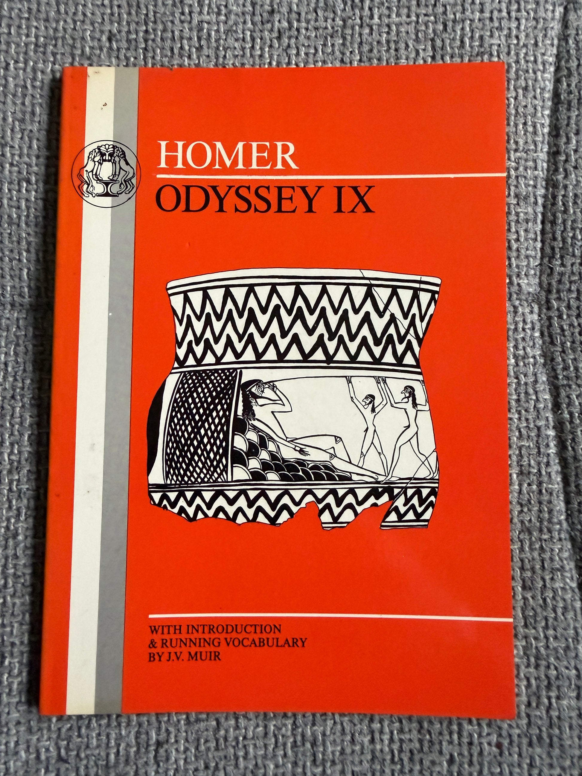 1991 Homer Odyssey IX J. V. Muir Bristol Classical Press Edition - Essential Classical Literature - Honeyburn Books (UK)