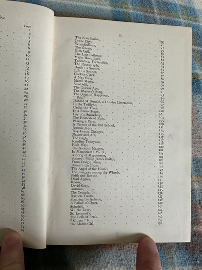 1898 Fair City…….Chimes - David Mitchell Smith(Wood & Son Perth Publisher)