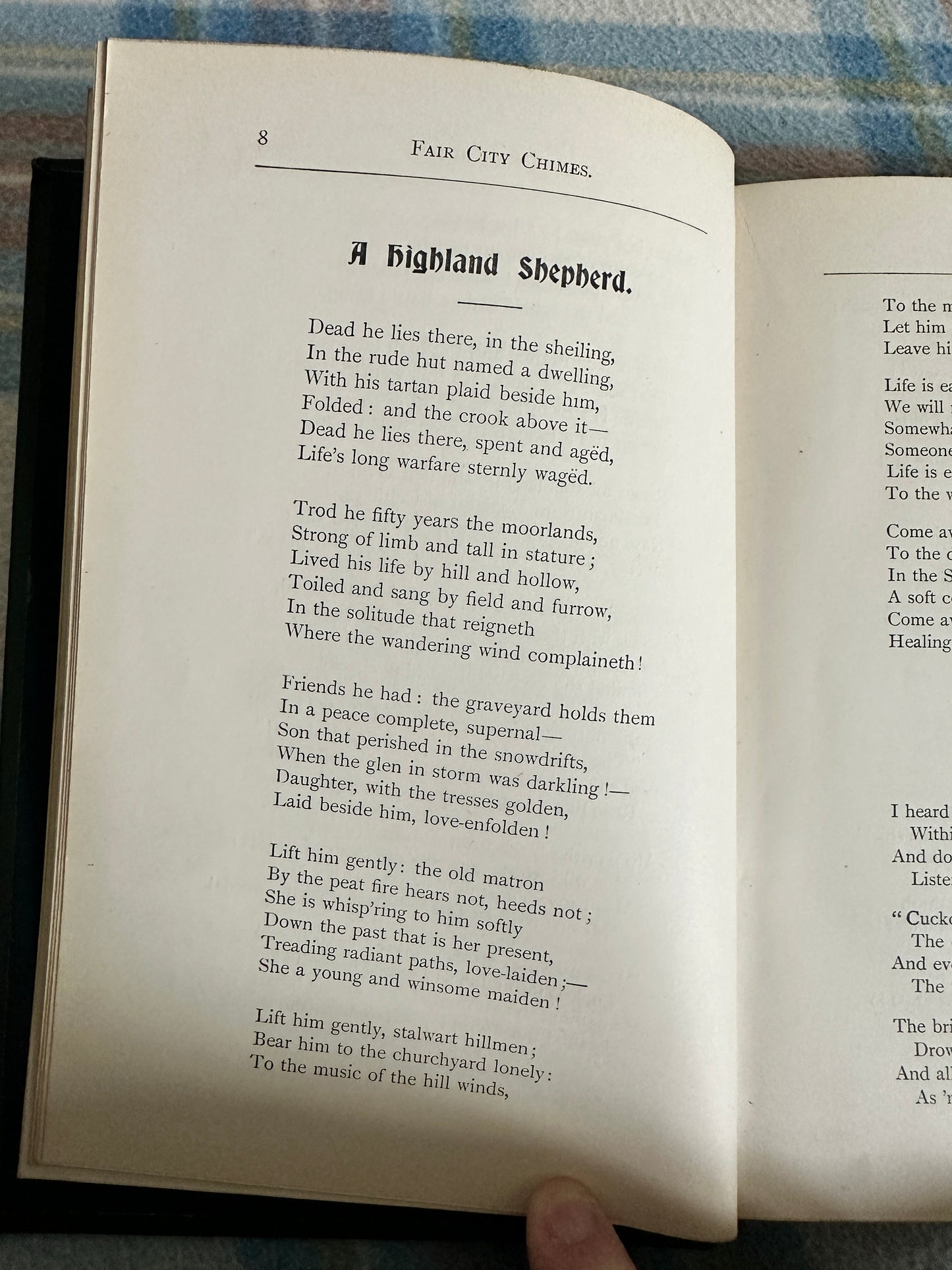 1898 Fair City…….Chimes - David Mitchell Smith(Wood & Son Perth Publisher)