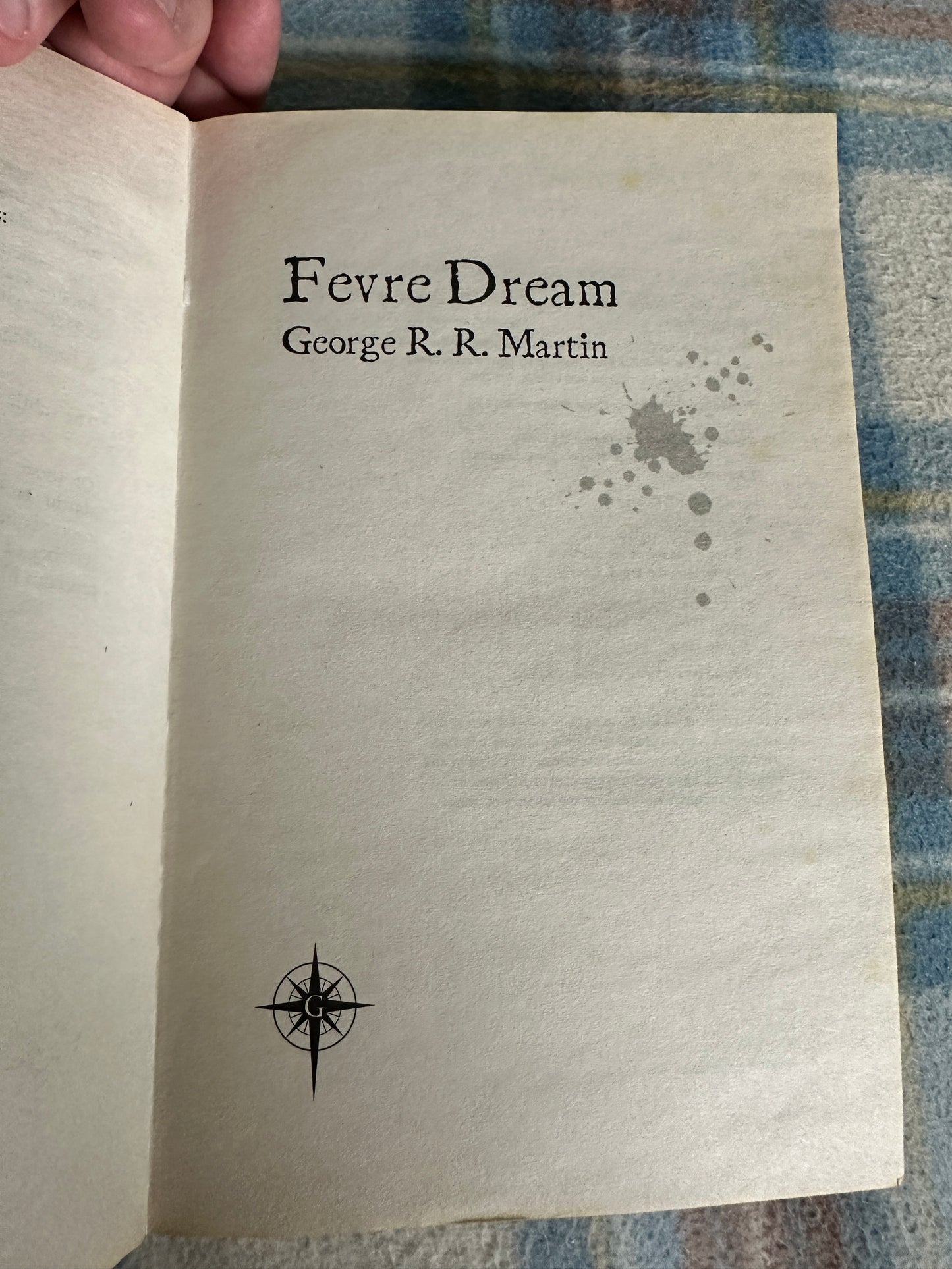 2011*1st* Fevre Dream - George R. R. Martin(Victor Gollancz)paperback