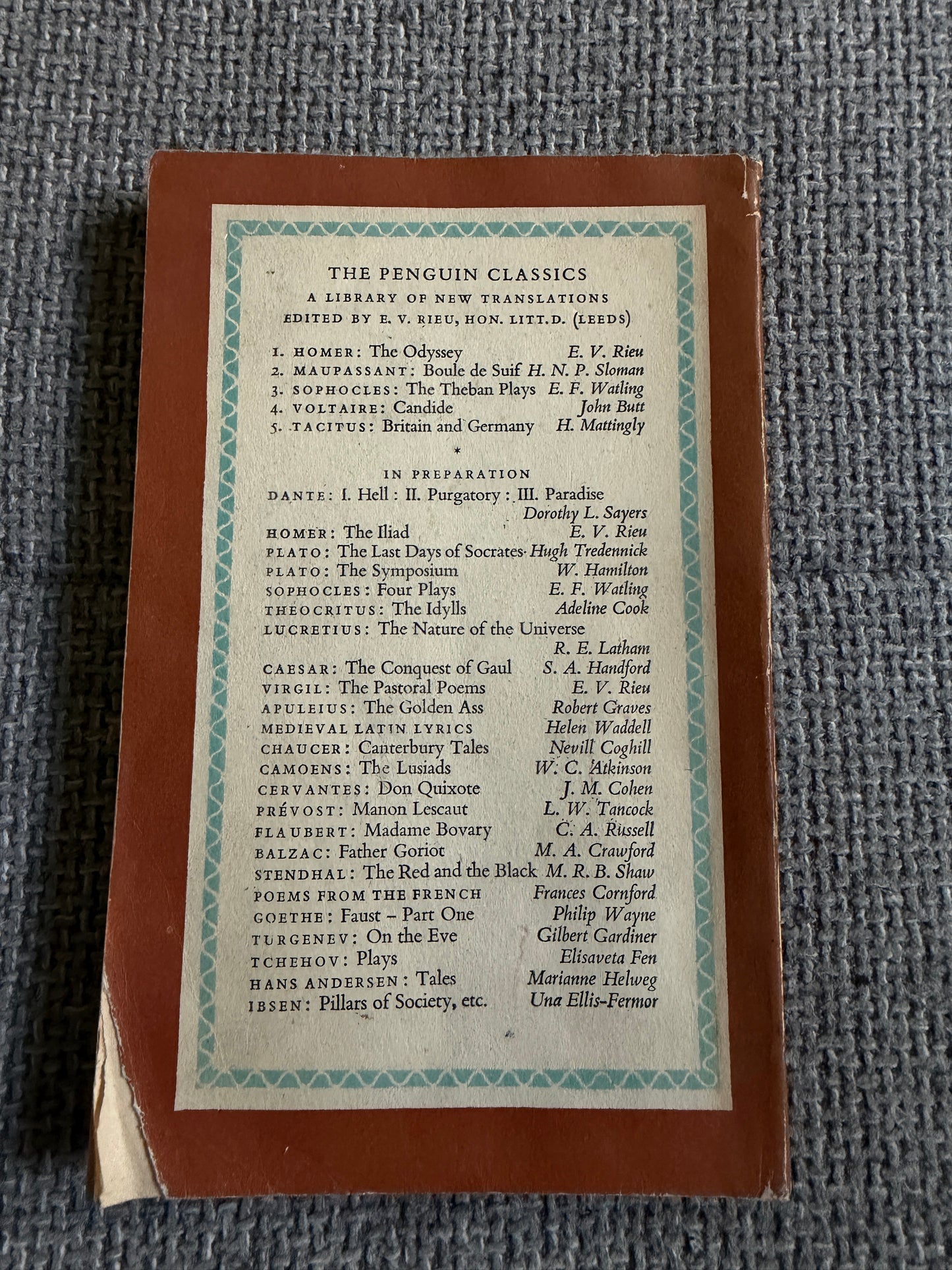 Persian Expedition Xenophon Rex Warner - A Must-Read Historical Account - Honeyburn Books (UK)