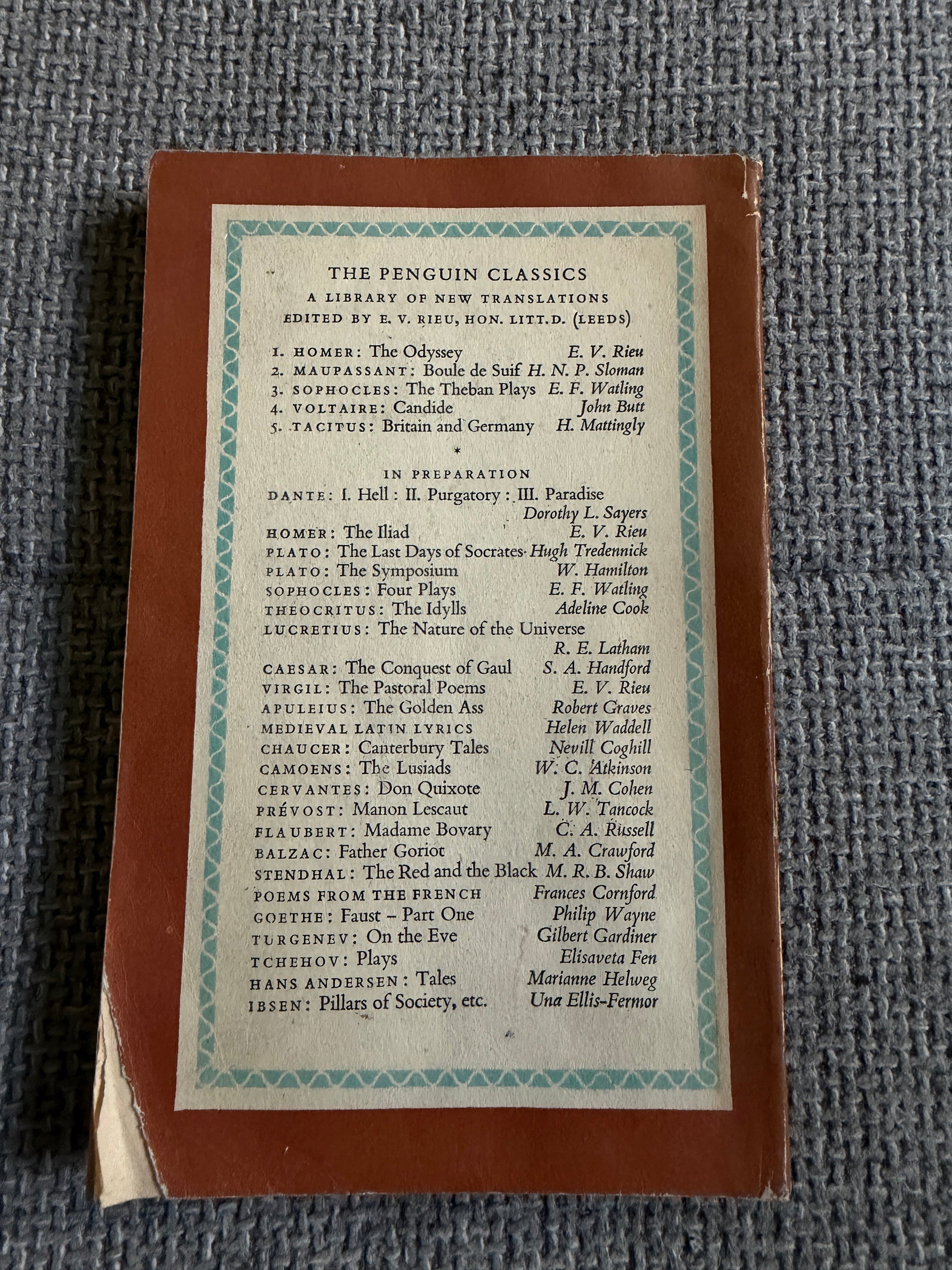 Persian Expedition Xenophon Rex Warner - A Must-Read Historical Account - Honeyburn Books (UK)