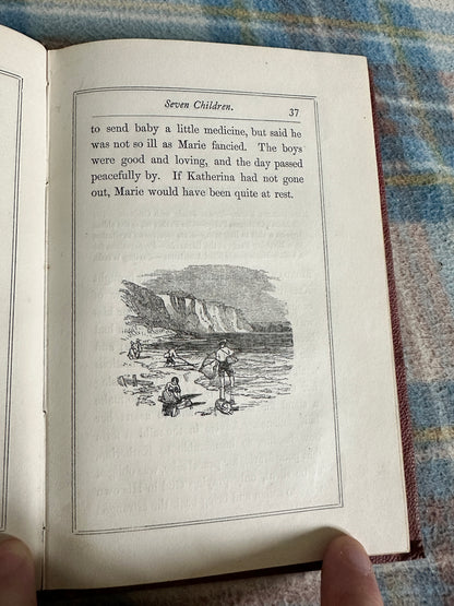 1900c Marie & The Seven Children - Mrs. Thomas Geldart (S. W. Partridge Publisher)