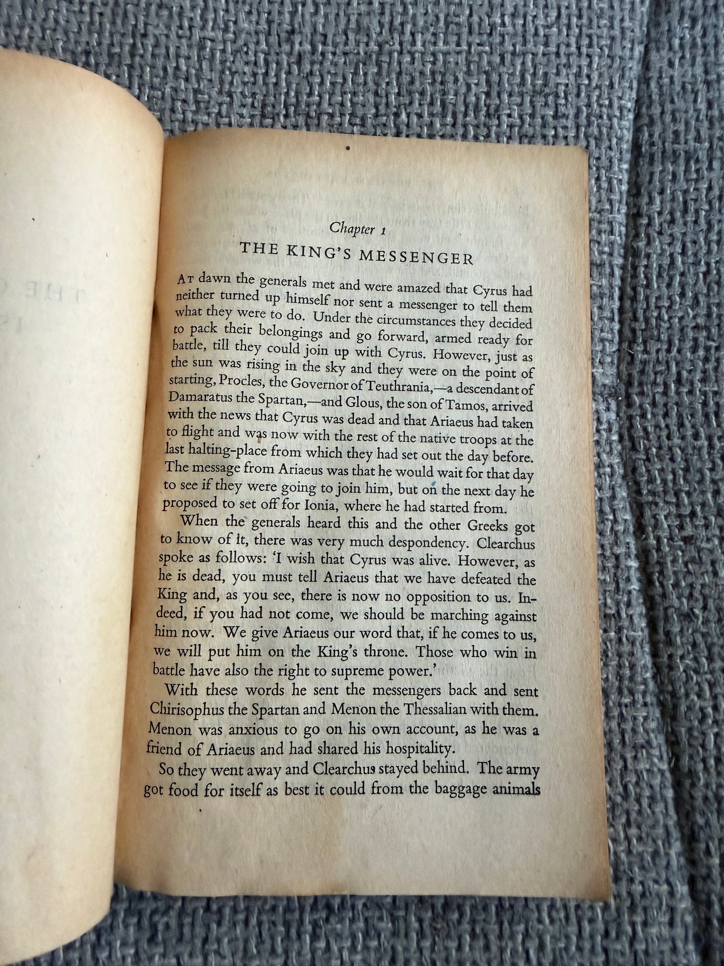 Persian Expedition Xenophon Rex Warner - A Must-Read Historical Account - Honeyburn Books (UK)