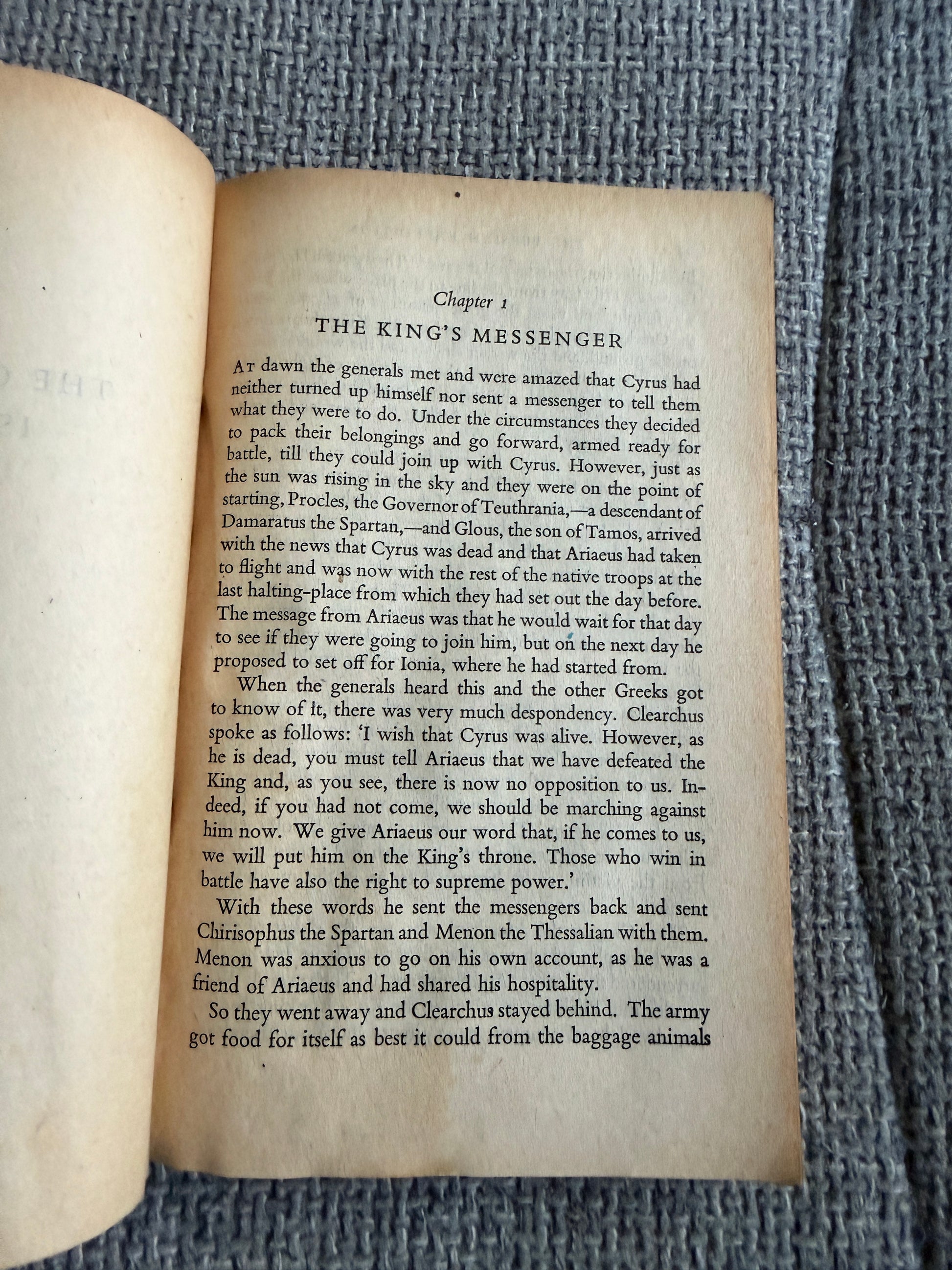 Persian Expedition Xenophon Rex Warner - A Must-Read Historical Account - Honeyburn Books (UK)
