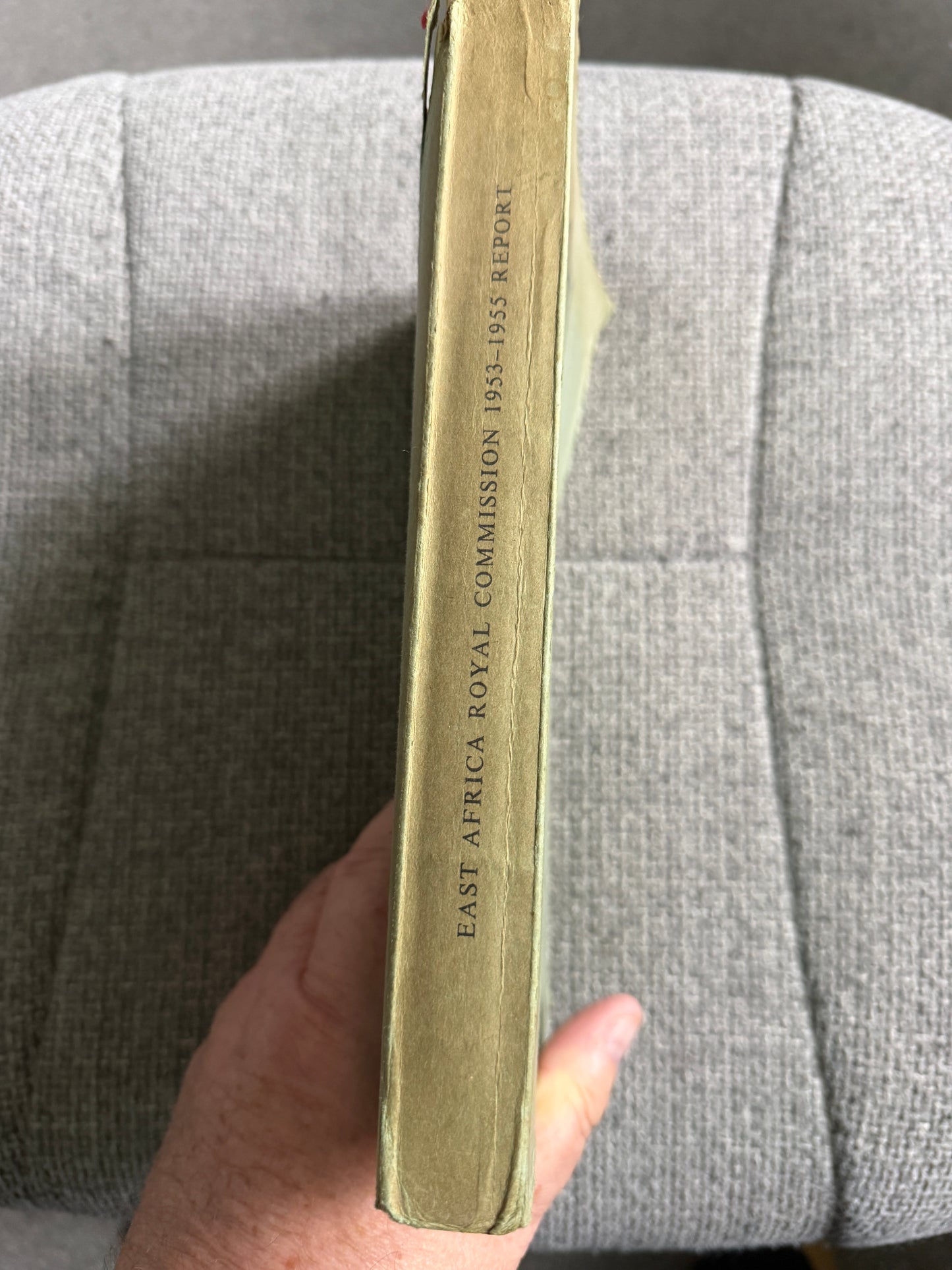 1958 East Africa Royal Commission Report with 4 Maps - Her Majesty’s Stationery Office - Honeyburn Books (UK)