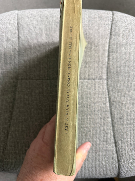 1958 East Africa Royal Commission Report with 4 Maps - Her Majesty’s Stationery Office