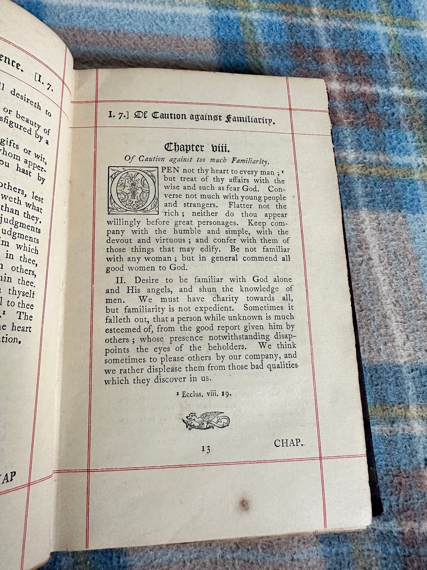 1893 Of The Imitation Of Christ (Four Books) Thomas À Kempis(Society For Promoting Christian Knowledge)