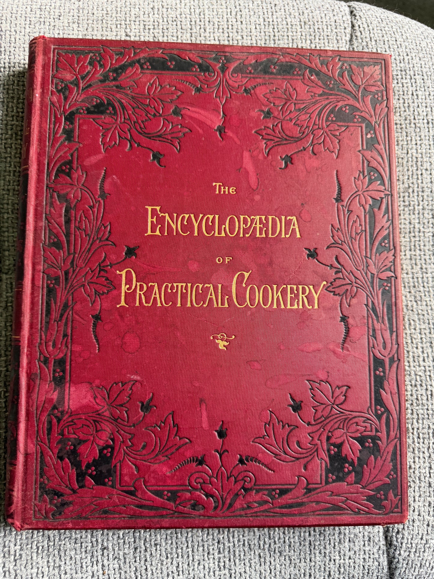 1890 4x volumes The Encyclopaedia Of Practical Cookery - Theodore Francis Garrett (L. Upcott Gill Pub) - Honeyburn Books (UK)