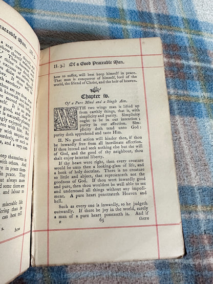 1893 Of The Imitation Of Christ (Four Books) Thomas À Kempis(Society For Promoting Christian Knowledge)